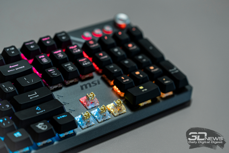 Тихая механическая клавиатура и универсальная мышь с 13 кнопками: MSI STRIKE 600 Silent и MSI VERSA PRO Wireless